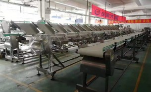 海參捕撈季將至，海參重量大小自動(dòng)分級(jí)秤正緊密備貨中